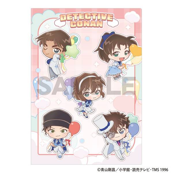 名探偵コナン シングルクリアファイル ピンク バルーン