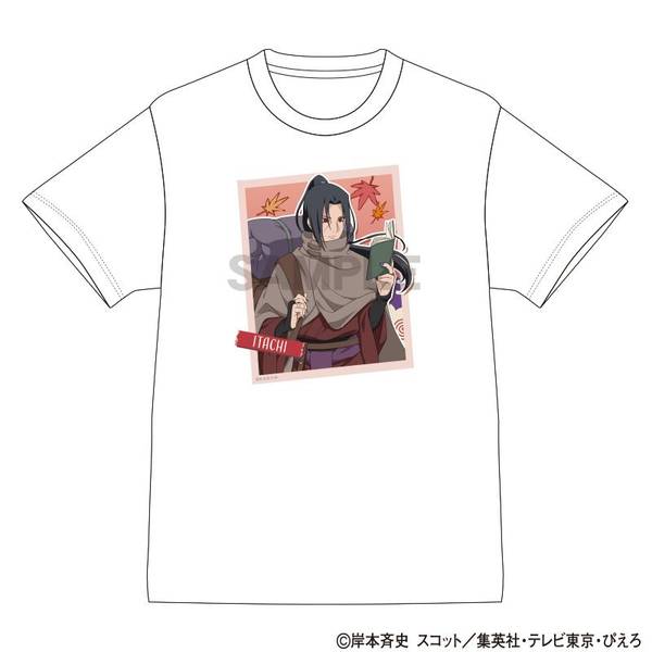 【1月予約】NARUTO-ナルト- 疾風伝 Tシャツ うちはイタチ 旅人 キャラグッズ 4550451351535