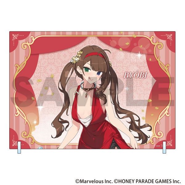 シノビマスター 閃乱カグラ NEW LINK A4アクリルパネル 両備 パーティードレス