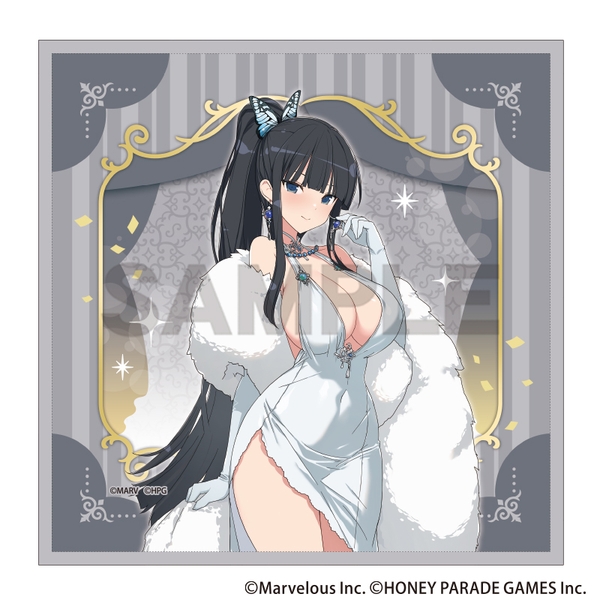 シノビマスター 閃乱カグラ NEW LINK マイクロファイバークロス 斑鳩 パーティードレス