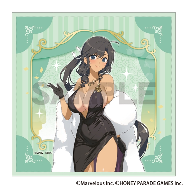 シノビマスター 閃乱カグラ NEW LINK マイクロファイバークロス 焔 パーティードレス