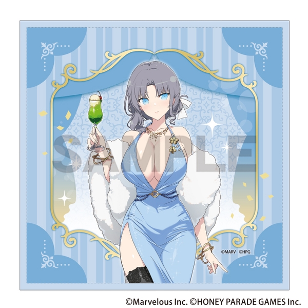 シノビマスター 閃乱カグラ NEW LINK マイクロファイバークロス 雪泉 パーティードレス