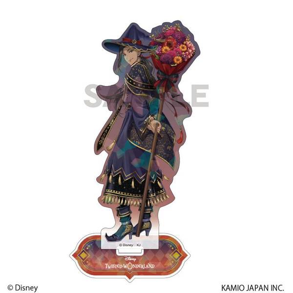 【3月予約】『ディズニー ツイステッドワンダーランド』 ホログラムアクリルスタンド ジャミル・バイパー ブルームバースデー キャラグッズ 4550451383734