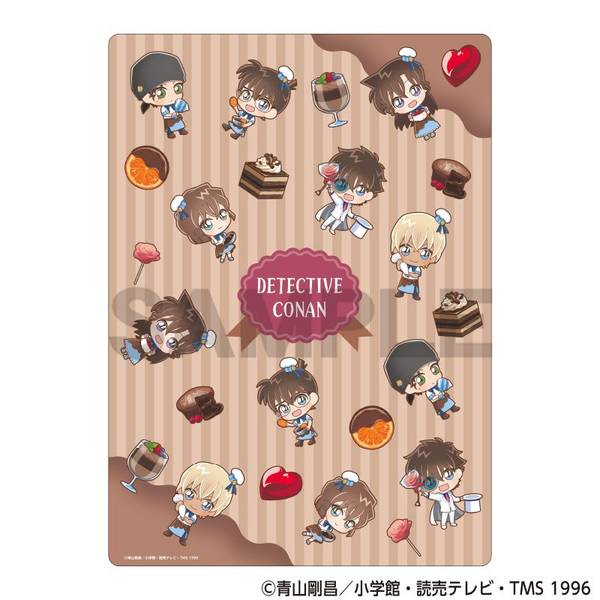 【3月予約】名探偵コナン 下敷き チョコ きゃらペコ ショコラティエ キャラグッズ 4550451391371