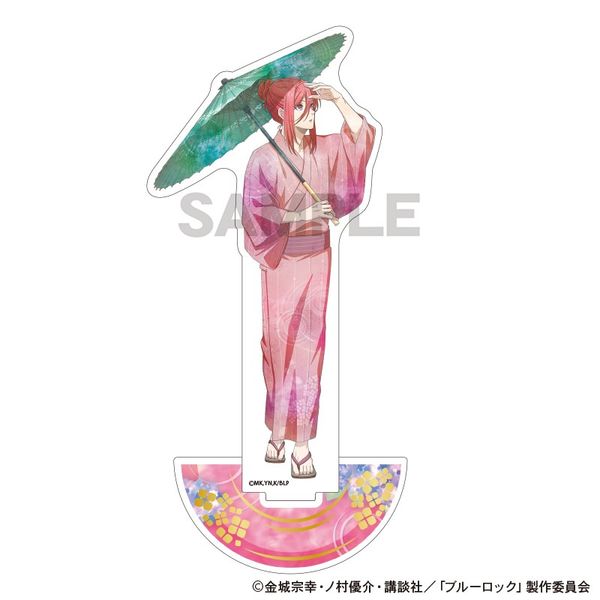 【4月予約】ブルーロック 箔押しアクリルスタンド 千切豹馬 五月雨 ニュアンスカラー キャラグッズ 4550451394549