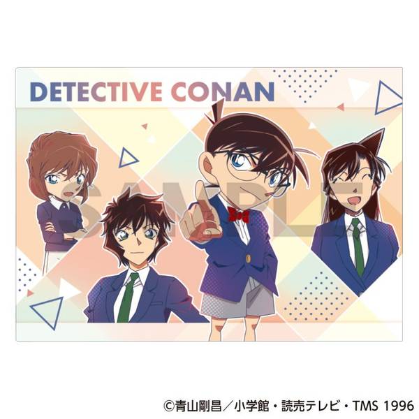 【4月予約】名探偵コナン メタリック＆ホログラムクリアファイル ペールオレンジ キャラグッズ 4550451395584