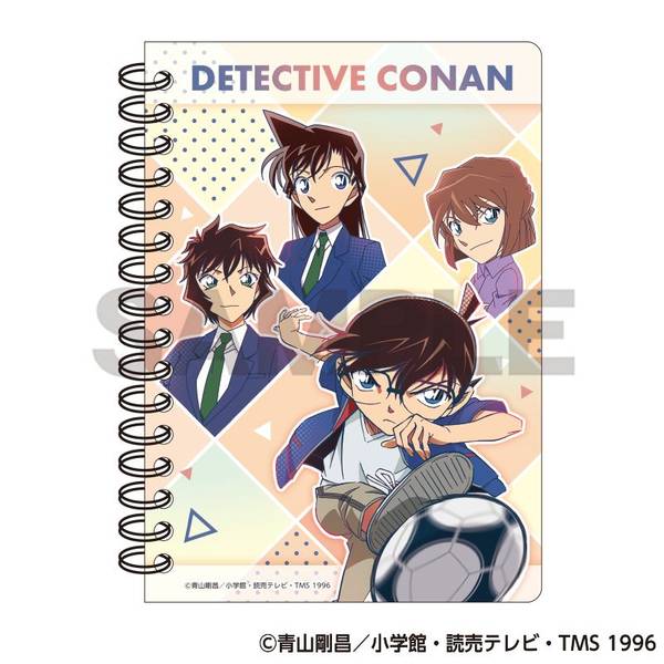 【4月予約】名探偵コナン A6リングノート ペールオレンジ キャラグッズ 4550451395652
