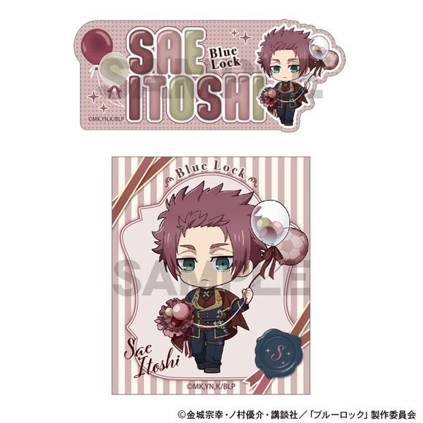 【4月予約】ブルーロック ステッカーセット 糸師冴 バルーンミニキャラ キャラグッズ 4550451397953