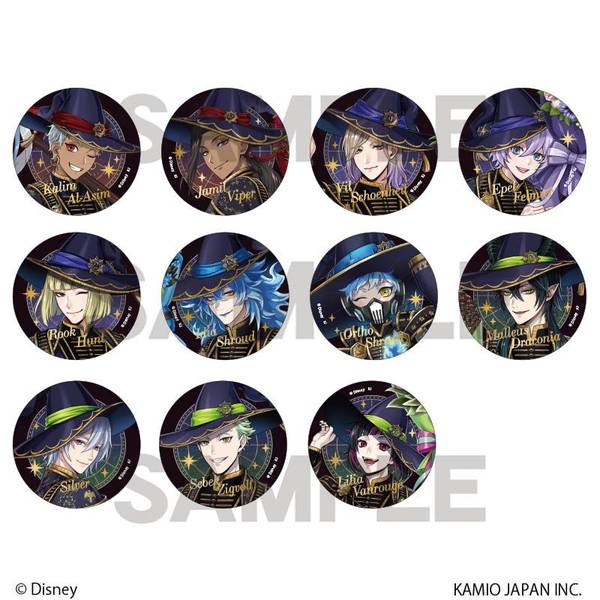 【3月予約】『ディズニー ツイステッドワンダーランド』 トレーディング箔押し缶バッジvol.2 ブルームバースデー 11個入BOX キャラグッズ 4550451902515