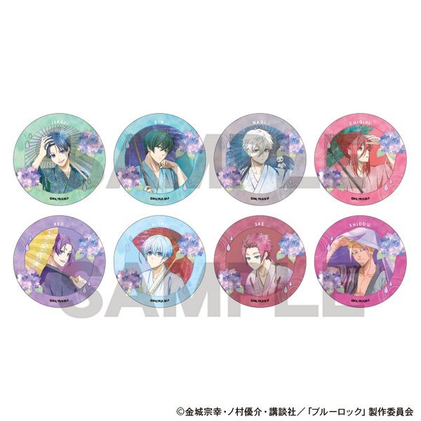【4月予約】ブルーロック トレーディングメタル缶バッジ 五月雨 ニュアンスカラー 8個入BOX キャラグッズ 4550451902867