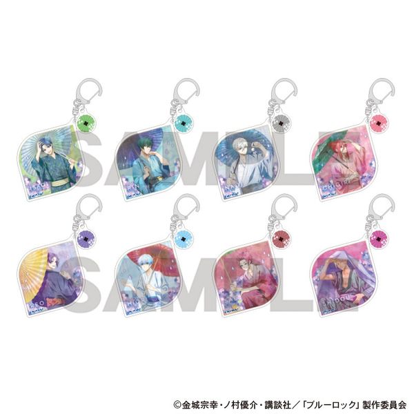 【4月予約】ブルーロック トレーディングダブルパーツアクリルキーホルダー 五月雨 ニュアンスカラー 8個入BOX キャラグッズ 4550451902874