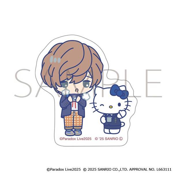 【11月予約】Paradox Live ステッカー／闇堂 四季×ハローキティ サンリオキャラクターズ キャラグッズ 4550621053436