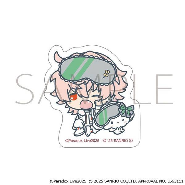 【11月予約】Paradox Live ステッカー／ロクタ×こぎみゅん サンリオキャラクターズ キャラグッズ 4550621053610