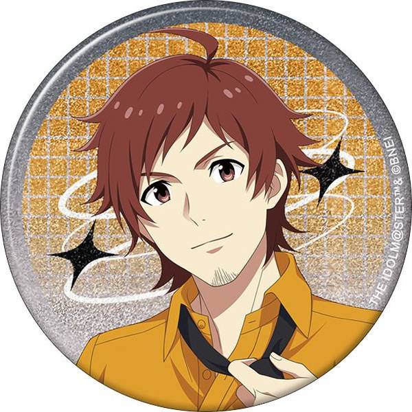 アイドルマスター SideM グリッター缶バッジ／天道輝 Mフェス