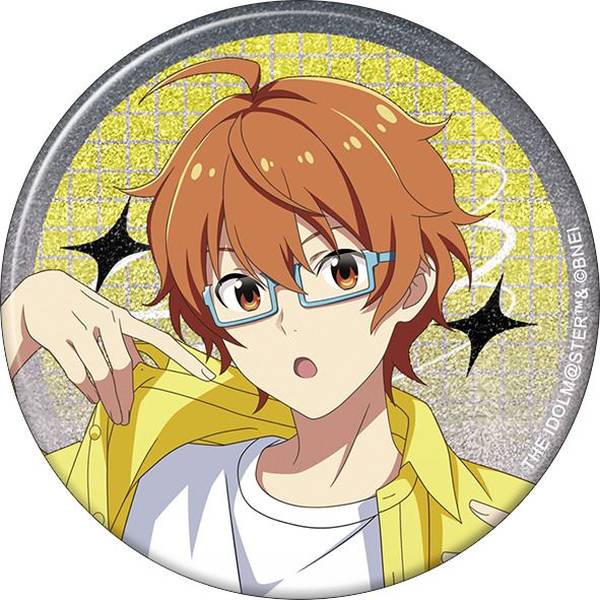 【4月予約】アイドルマスター SideM グリッター缶バッジ／蒼井享介 Mフェス2025 キャラグッズ 4550621265594