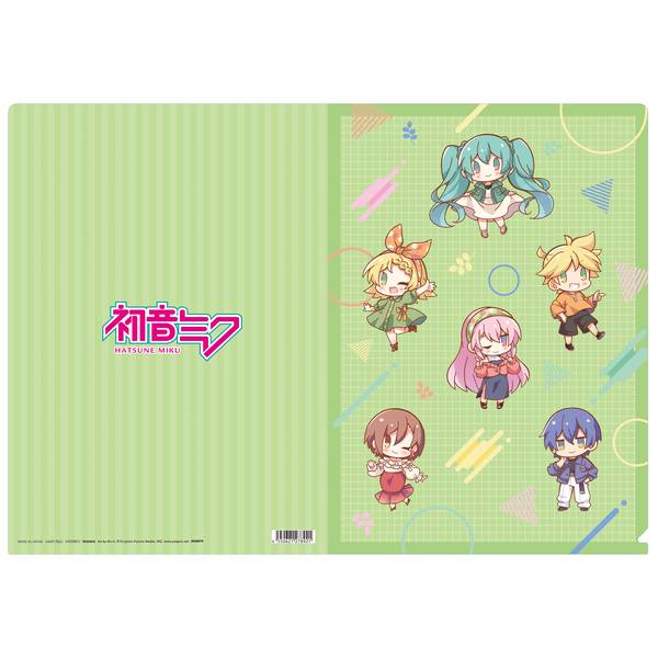 【10月予約】初音ミクシリーズ クリアファイル／レジャフェス B キャラグッズ 4550621278921