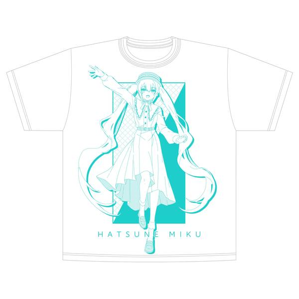 【10月予約】初音ミクシリーズ オーバーサイズTシャツ／レジャフェス キャラグッズ 4550621279065