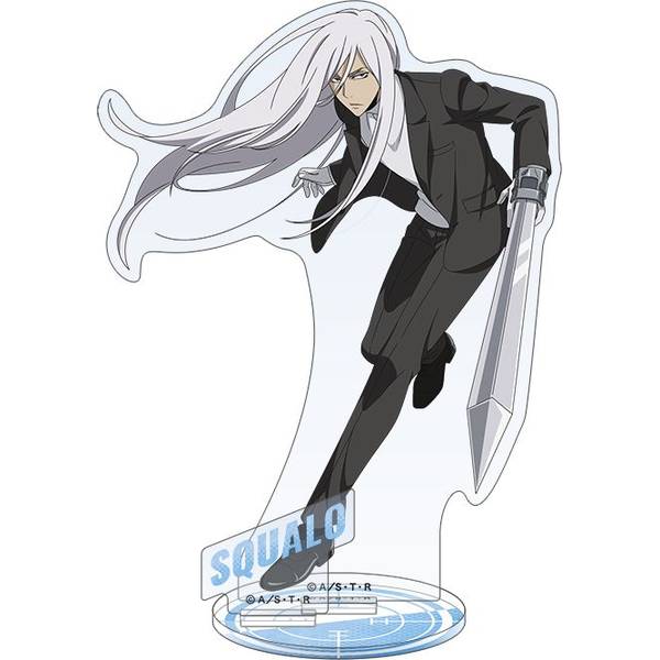 【3月予約】家庭教師ヒットマン REBORN！ アクリルスタンド/S・スクアーロ キャラグッズ 4550621282225
