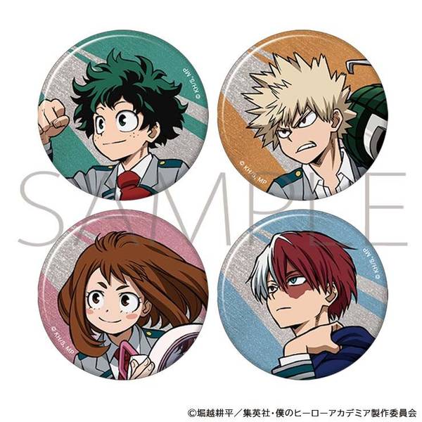 【4月予約】僕のヒーローアカデミア オーロラバッジコレクション 4個入BOX キャラグッズ 4550621313226