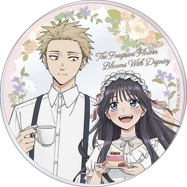 【10月予約】薫る花は凛と咲く アクリルコースター キャラグッズ 4550621330360