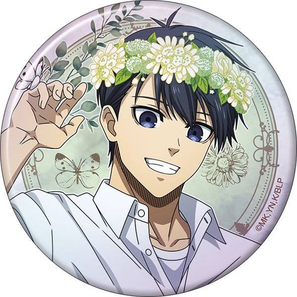 【8月予約】ブルーロック2期 ビッグホログラム缶バッジ／潔 世一 キャラグッズ 4550621339066