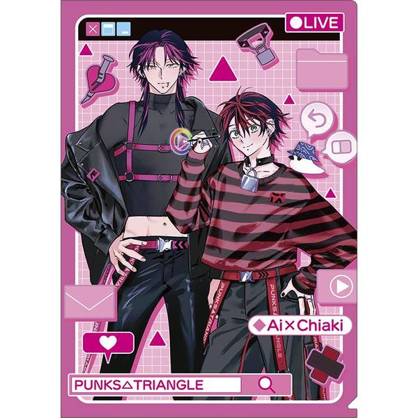 PUNKS△TRIANGLE クリアファイル | 4550621341533 | ポスト