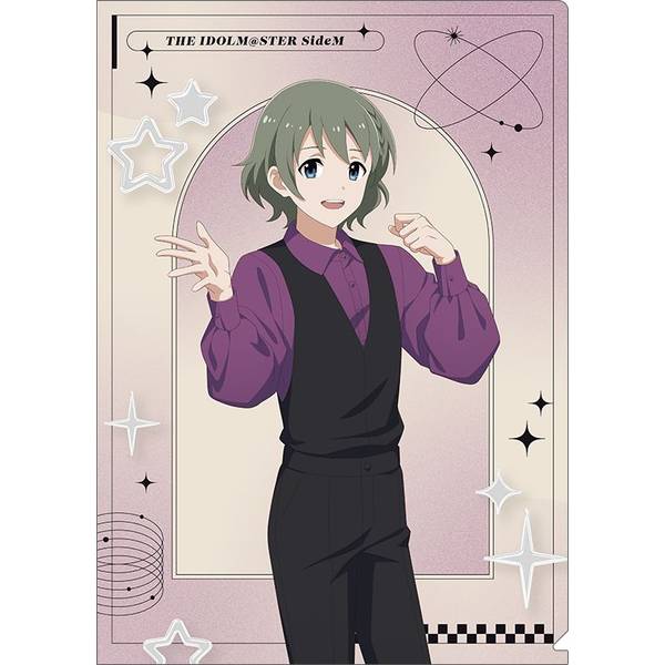 【8月予約】アイドルマスター SideM クリアファイル／卯月巻緒 サマーマーケット キャラグッズ 4550621347023