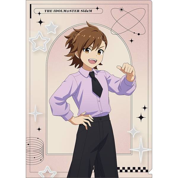 【8月予約】アイドルマスター SideM クリアファイル／橘志狼 サマーマーケット キャラグッズ 4550621347054