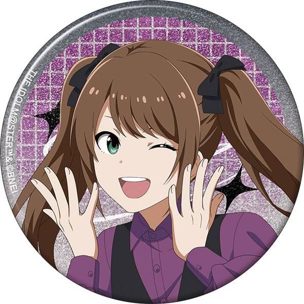 【8月予約】アイドルマスター SideM グリッター缶バッジ／水嶋咲 サマーマーケット キャラグッズ 4550621347375