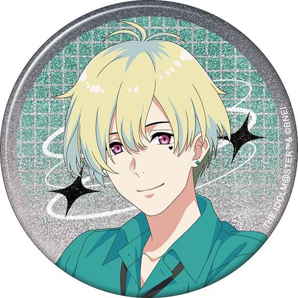 【8月予約】アイドルマスター SideM グリッター缶バッジ／花園百々人 サマーマーケット キャラグッズ 4550621347511