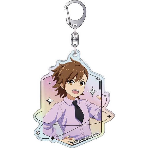【8月予約】アイドルマスター SideM ホログラムアクリルキーホルダー／橘志狼 サマーマーケット キャラグッズ 4550621347733