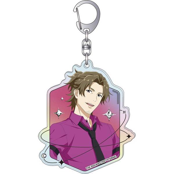 【8月予約】アイドルマスター SideM ホログラムアクリルキーホルダー／山下次郎 サマーマーケット キャラグッズ 4550621347771