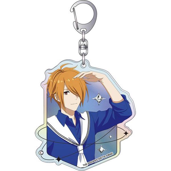 【8月予約】アイドルマスター SideM ホログラムアクリルキーホルダー／九十九一希 サマーマーケット キャラグッズ 4550621347801
