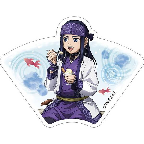 ゴールデンカムイダイカットステッカー／アシ(リ)パ