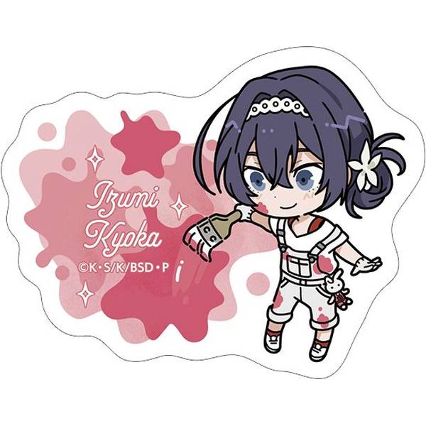 【10月予約】文豪ストレイドッグス ステッカー／ツナギ、ちびキャラ 泉鏡花 キャラグッズ 4550621356988