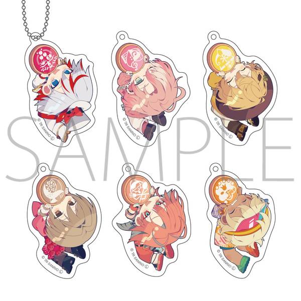 【1月予約】フラガリアメモリーズ かぷりっこ アクリルキーホルダーコレクション／Vol.1 6個入BOX キャラグッズ 4550621360404