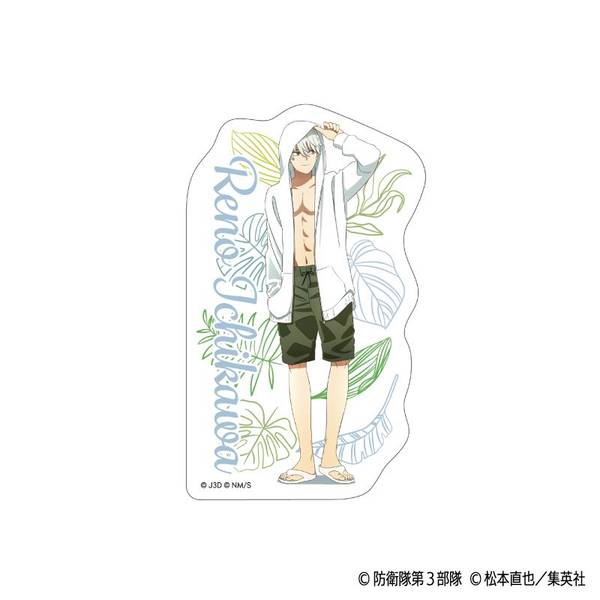 市川レノ 怪獣8号展 名刺カード オーロラステッカー 怪獣8号展 オーロラステッカー 市川レノ - メルカリ