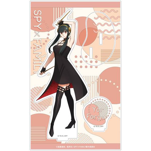 SPY×FAMILY アクリルスタンド＆缶バッジセットリゾート ヨル