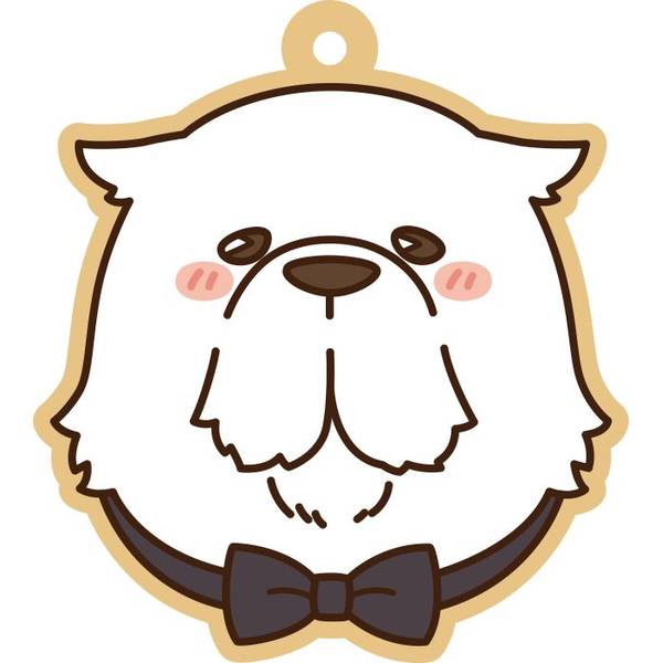 【10月予約】SPY×FAMILY ラバーキーホルダー／ボンド・フォージャー キャラグッズ 4550621384684