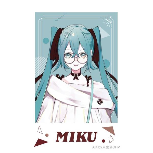 【11月予約】初音ミクシリーズ チェキプリント／初音ミク 私服 Art by 米室 キャラグッズ 4550621397714