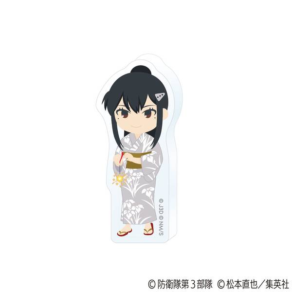 怪獣8号 ミニアクリルブロック／ちびキャラ浴衣Ver. 亜白 ミナ