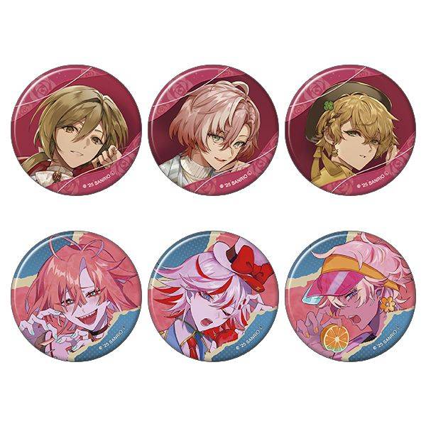 フラガリアメモリーズ サンリオ キャラバッジコレクション 缶バッジ ピケロ フラガリアメモリーズ キャラバッジコレクション/RED BOUQUET