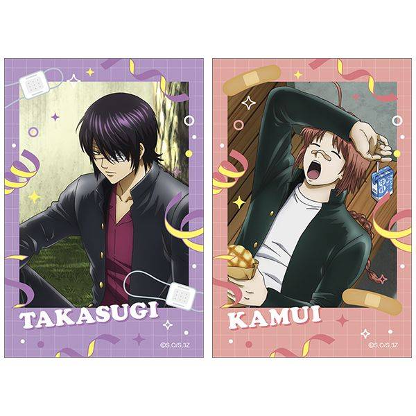 3年Z組銀八先生 ステッカーセット／高杉晋助・神威 | 4550621414695