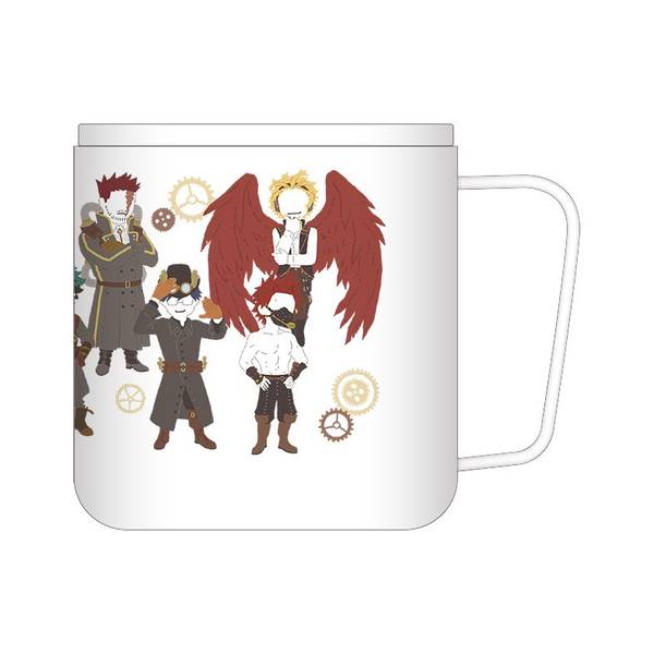 【11月予約】僕のヒーローアカデミア フタ付サーモマグカップ ゆるパレット キャラグッズ 4550621415920