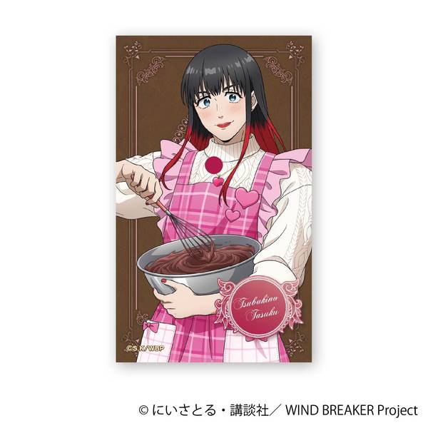 【1月予約】WIND BREAKER ホロステッカー／椿野 佑 ～バレンタイン～ キャラグッズ 4550621422386