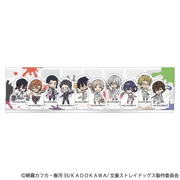 【10月予約】文豪ストレイドッグス アクリルジオラマ／ツナギ、ちびキャラ キャラグッズ 4550621425233