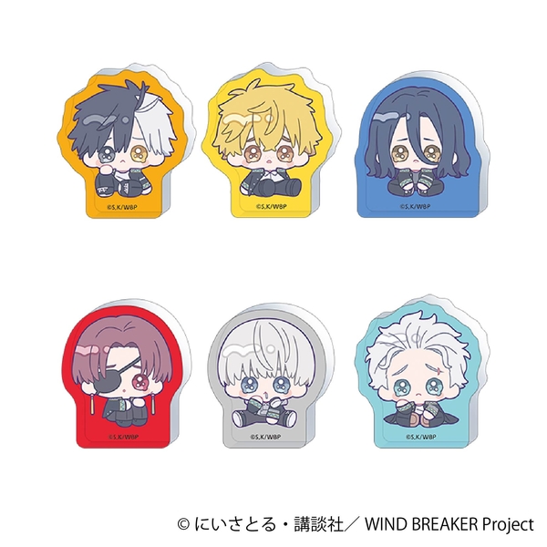 WIND BREAKER ころっと アクリルフィギュアコレクション／みにぴえんず 6個入BOX
