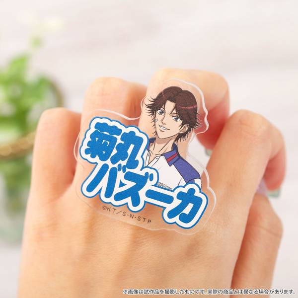 新テニスの王子様 菊丸英二 庭球浪漫 まるかく スクエア缶バッジ　セット 新テニスの王子様 菊丸英二 庭球浪漫 まるかく スクエア缶バッジ