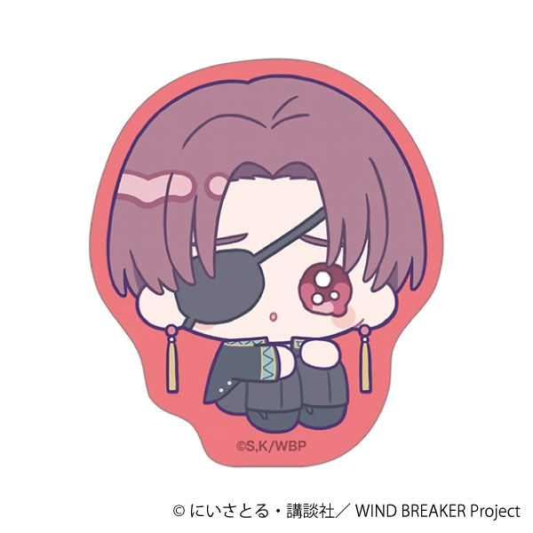 WIND BREAKER ステッカー／蘇枋 隼飛 みにぴえんず