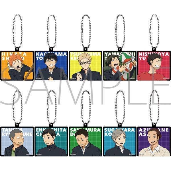 ハイキュー!! アクリルキーホルダーコレクション 10個入BOX